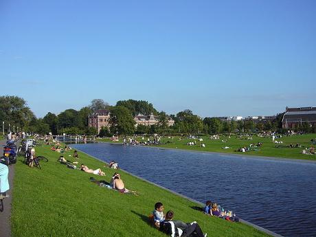 Foto Westerpark in Amsterdam, Zien, Bezienswaardigheden, Buurt, plein, park