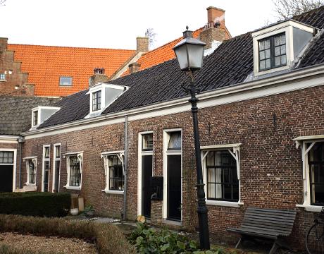 Foto Claes Stapelhof in Hoorn, Zien, Bezienswaardigheden