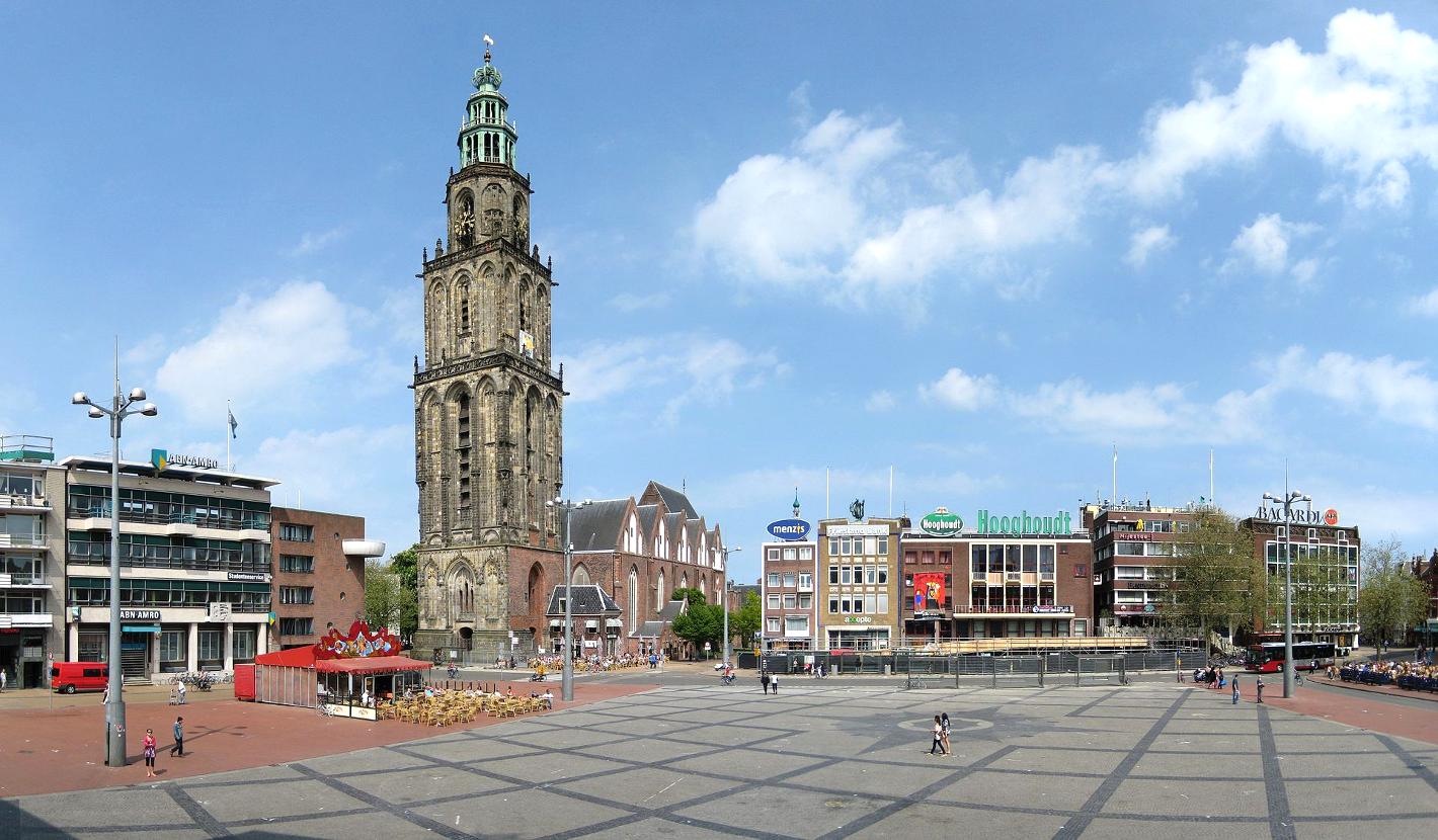 Foto Grote Markt in Groningen, Zien, Koffie, Borrel, Buurt - #1