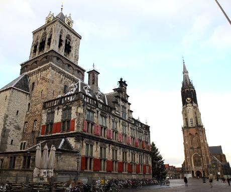 Foto Stadhuis in Delft, Zien, Plek bezichtigen, Wat doen tips