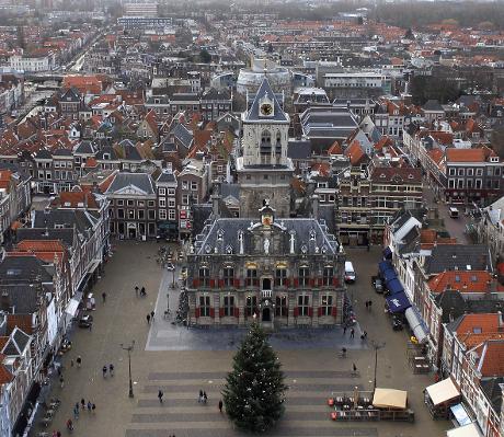 Foto Stadhuis in Delft, Zien, Plek bezichtigen, Wat doen tips