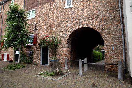 Foto Muurhuizen in Amersfoort, Zien, Bezienswaardigheden, Buurt, plein, park