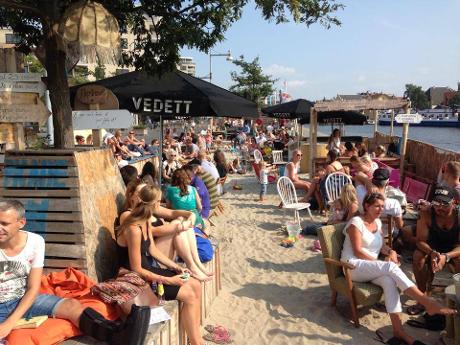 Foto Stadsstrand De Kade in Alkmaar, Eten & drinken, Borrelen