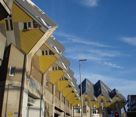 Foto Kubuswoningen in Rotterdam, Zien, Bezienswaardigheden, Activiteiten