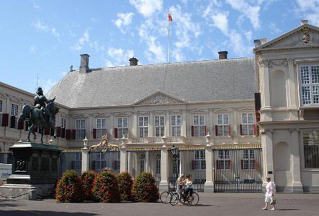 Foto Paleis Noordeinde in Den Haag, Zien, Plek bezichtigen