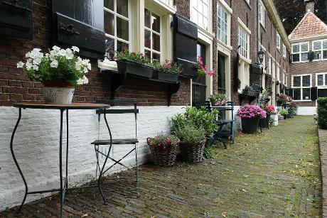 Foto Sint Annahofje in Leiden, Zien, Bezienswaardigheden