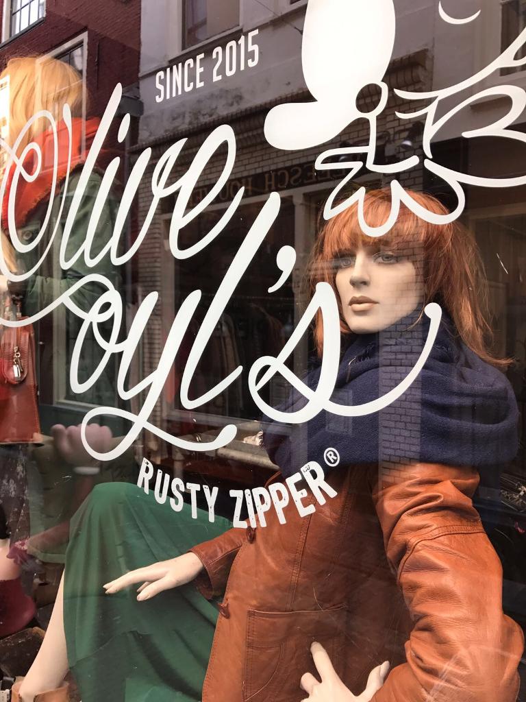 Foto Olive Oyl's Rusty Zipper in Leiden, Winkelen, Gezellig shoppen - #1