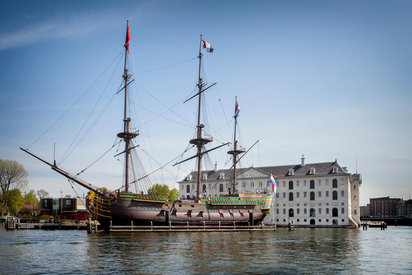 Foto Het Scheepvaartmuseum in Amsterdam, Zien, Musea & galleries - #1