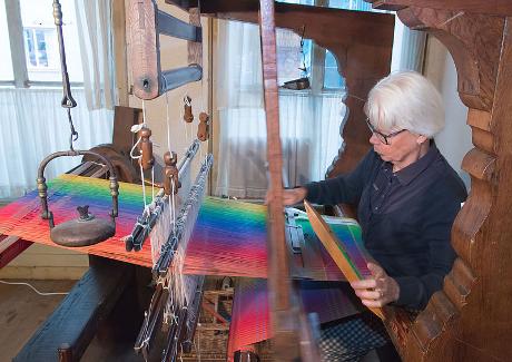 Foto Museum Het Leids Wevershuis in Leiden, Zien, Museum bezoeken