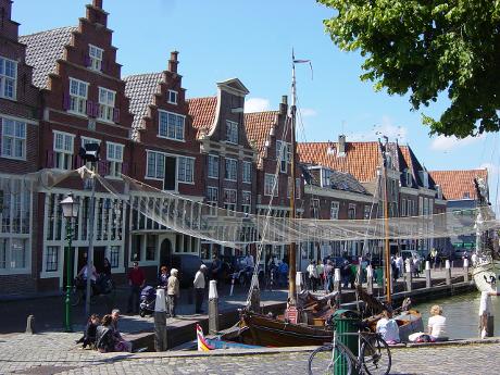 Foto Binnenhaven in Hoorn, Zien, Buurt, plein, park