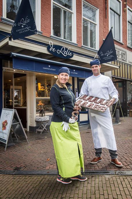 Foto Chocolaterie Gelaterie de Lelie in Delft, Winkelen, Kado, Delicatesse, Tussendoor