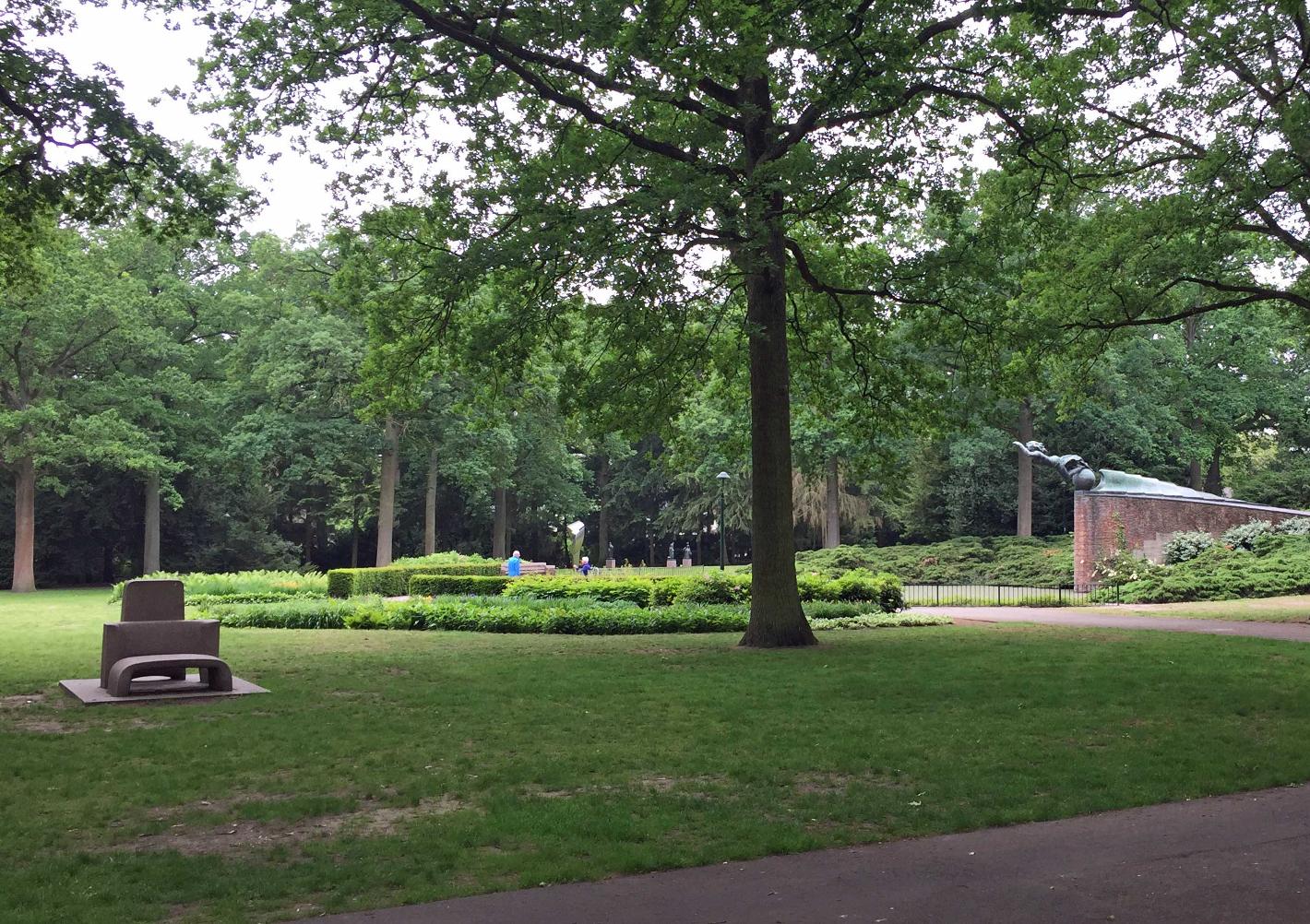 Foto Stadswandelpark in Eindhoven, Zien, Bezienswaardigheden, Buurt, plein, park - #1
