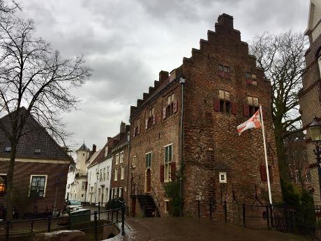 Foto Muurhuizen in Amersfoort, Zien, Bezienswaardigheden, Buurt, plein, park
